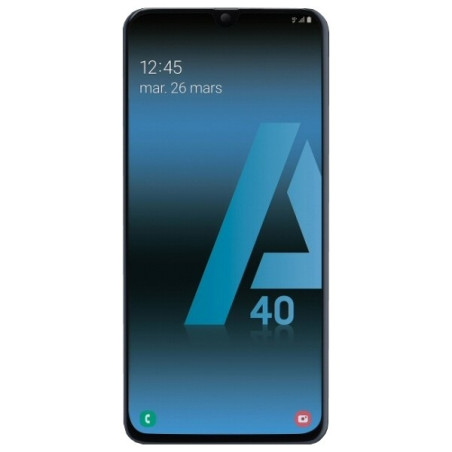 Ecran complet châssis Galaxy A40 d'origine Samsung