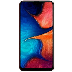 Vente vitre tactile écran Galaxy A20 avec châssis