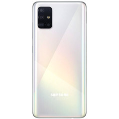 Cache arrière Galaxy A51 blanc