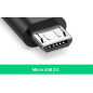 Câble adaptateur OTG Micro USB vers USB A