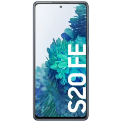 Vitre écran Officiel Galaxy S20 FE Bleu