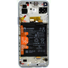 Vitre écran P40 Lite 5G Argent (gris bleuté)