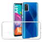 Galaxy A41 (A415) : Coque transparente souple TPU silicone