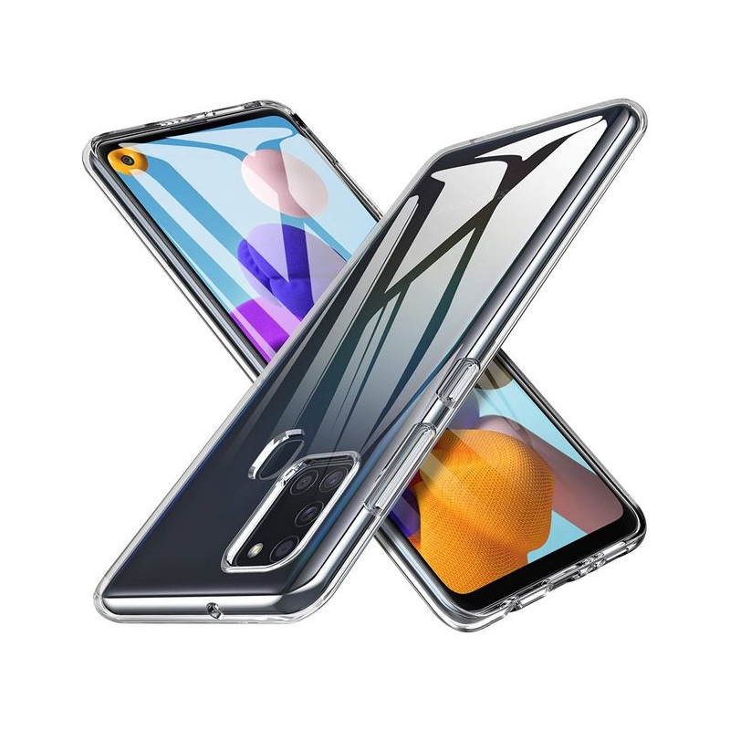 Galaxy A21s (A217) : Coque transparente souple TPU silicone Galaxy A21s (A217) : Coque transparente souple TPU silicone