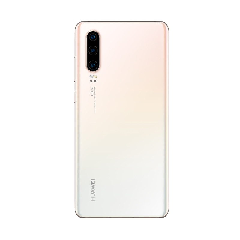 P30 : Vitre arrière blanche. Officiel Huawei