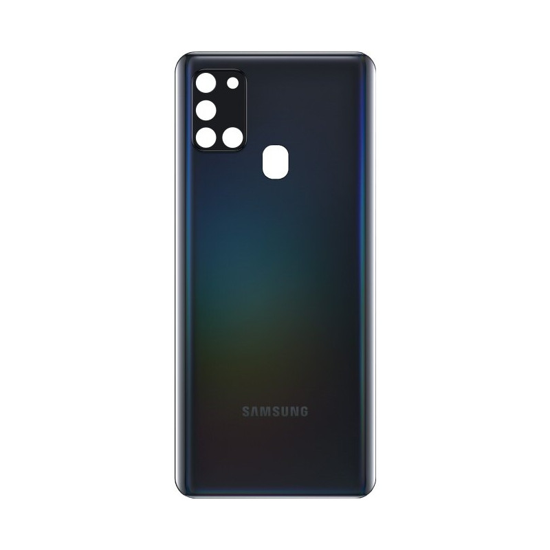 Galaxy A21s : Capot arrière Noir. Officiel Samsung