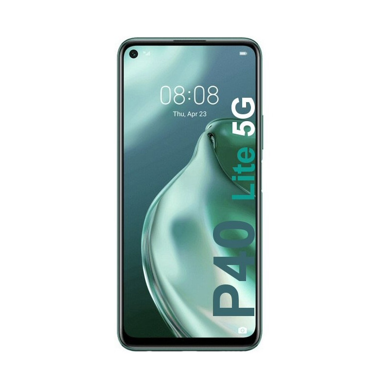 P40 Lite 5G Vert : Vitre tactile écran LCD avec Châssis. Officiel Huawei