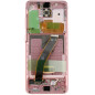 Galaxy S20 (G980 / G981) Rose : Vitre tactile écran châssis. Officiel Samsung