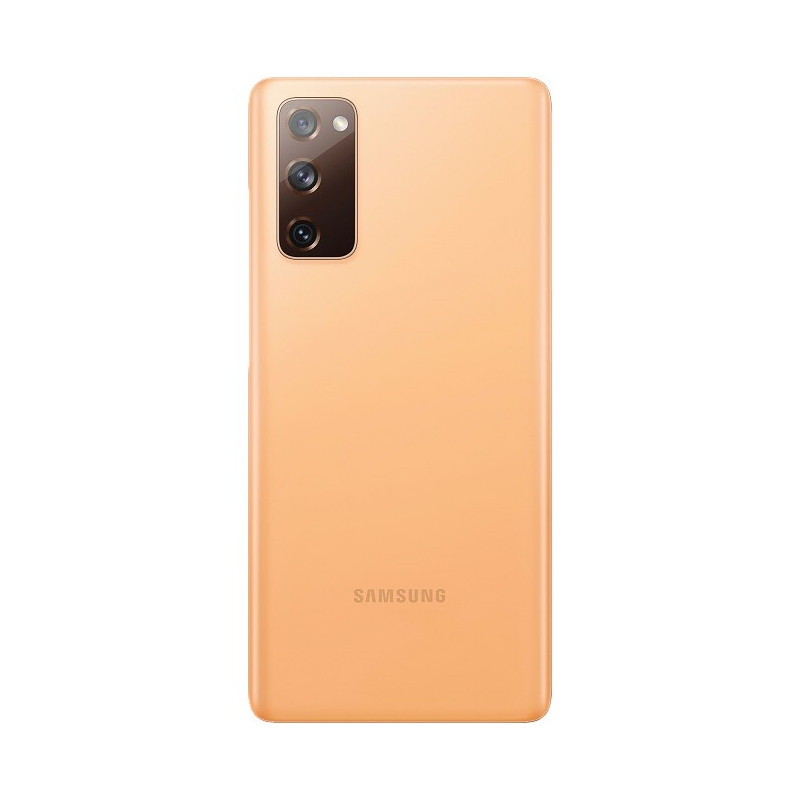 Galaxy S20 FE 4G / 5G (G780 / G781) : Capot arrière Orange. Officiel Samsung