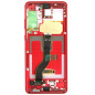 Galaxy S20+ (G985 / G986) Rouge : Vitre tactile écran châssis. Officiel Samsung