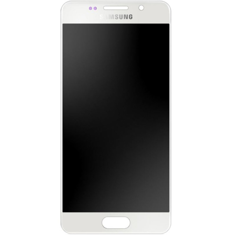 Galaxy A5 2016 (A510) Blanc : Vitre tacile écran Super Amoled. Officiel Samsung