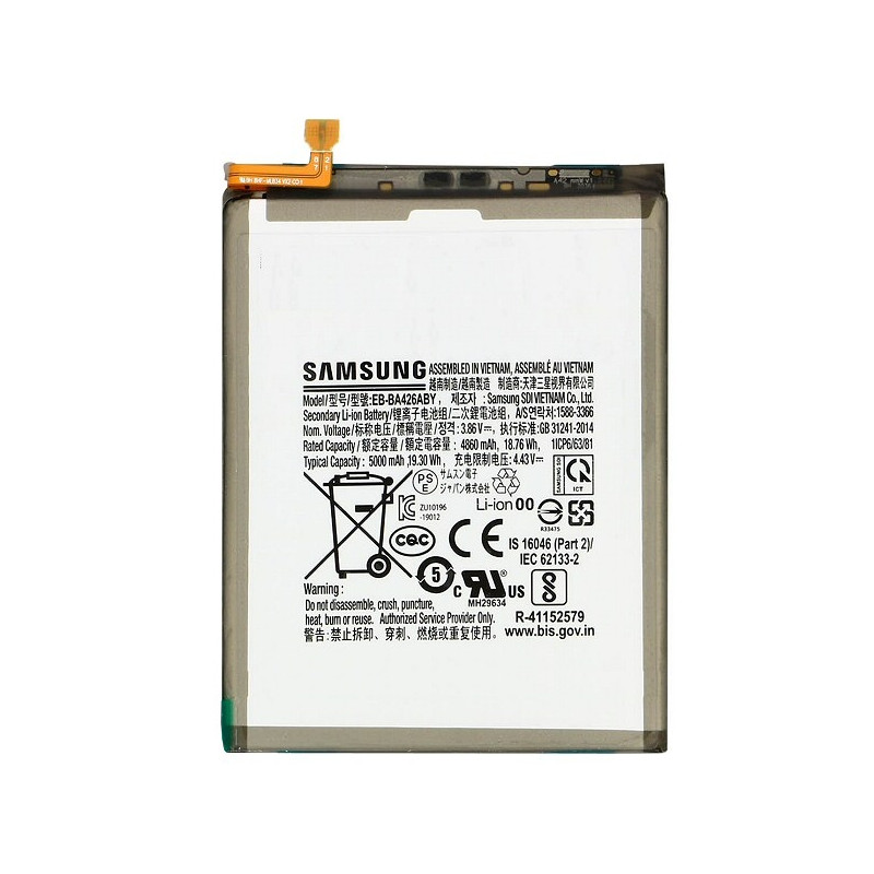 Galaxy A32 5G, A42 5G, A72 4G : Batterie Originale Samsung Galaxy A32 5G, A42 5G, A72 4G : Batterie Originale Samsung