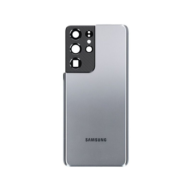 Galaxy S21 Ultra 5G (G998) : Vitre arrière Grise. Officiel Samsung