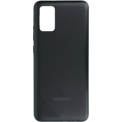 Coque arrière Noire Galaxy A02S. Officiel Samsung