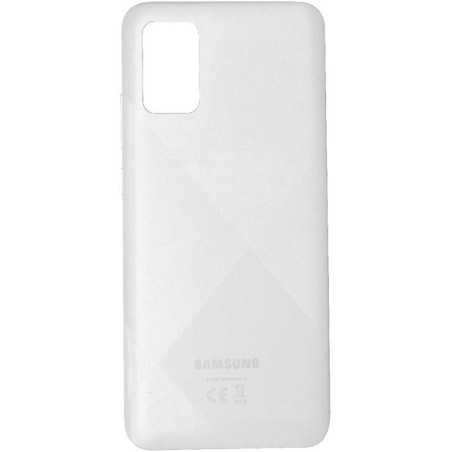 Coque arrière Blanche Galaxy A02S. Officiel Samsung