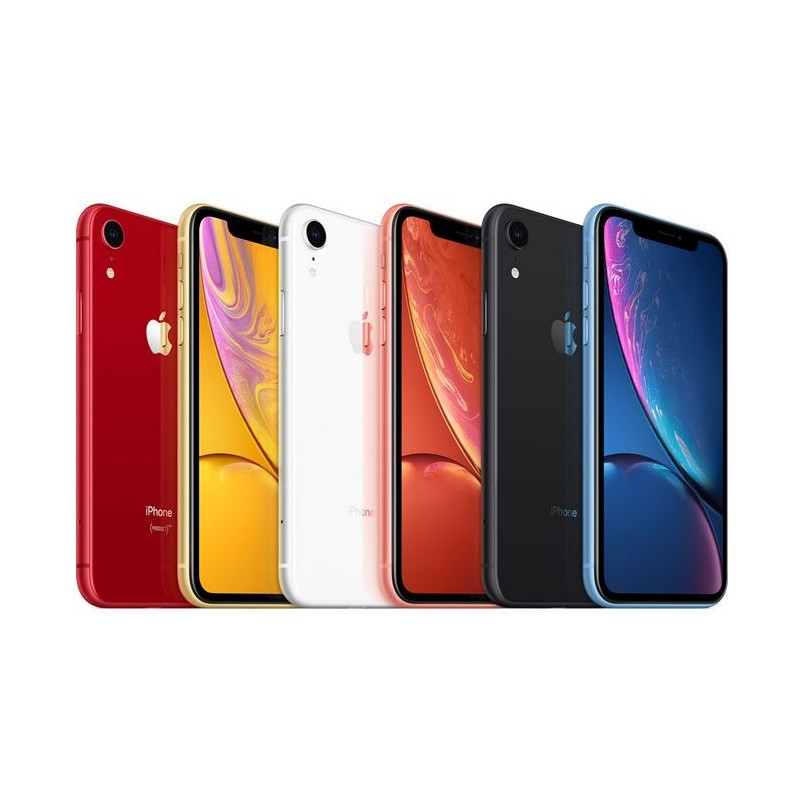 iPhone XR reconditionné 64 Go, débloqué, testé et garanti, GR B