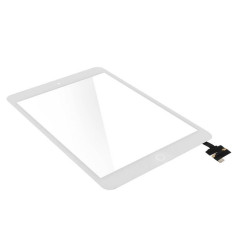 iPad mini / mini 2 : Vitre tactile complète, blanc