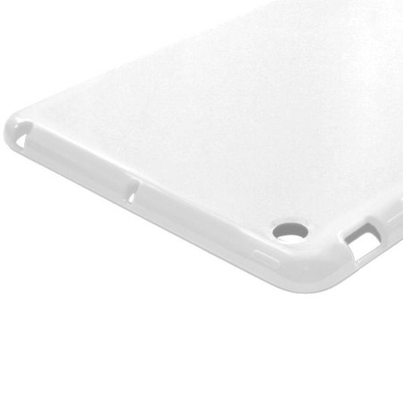 iPad Mini : Etui gel blanc compatible cover- accessoire