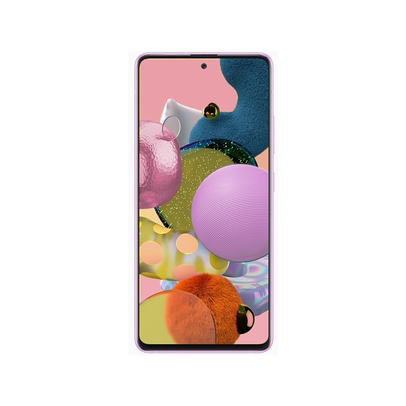 Galaxy A51 5G (A516) Rose : Vitre tactile écran Super AMOLED avec châssis. Officiel Samsung.