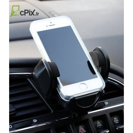  Support de voiture pour grilles d'aération universel pour Smartphone 