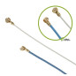 Galaxy A20e (A202) : Câble antenne coaxial (97 mm + 126 mm) Galaxy A20e (A202) : Câble antenne coaxial (97 mm + 126 mm)