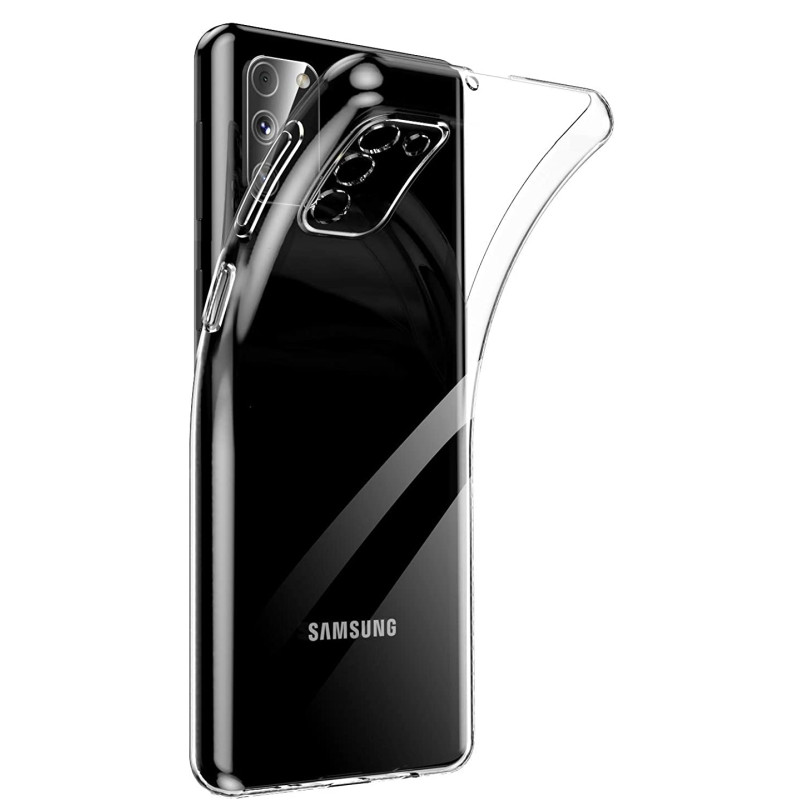 Galaxy A02S (A025G) : Coque transparente souple silicone