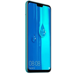 Vitre écran Huawei Y9 2019 châssis bleu