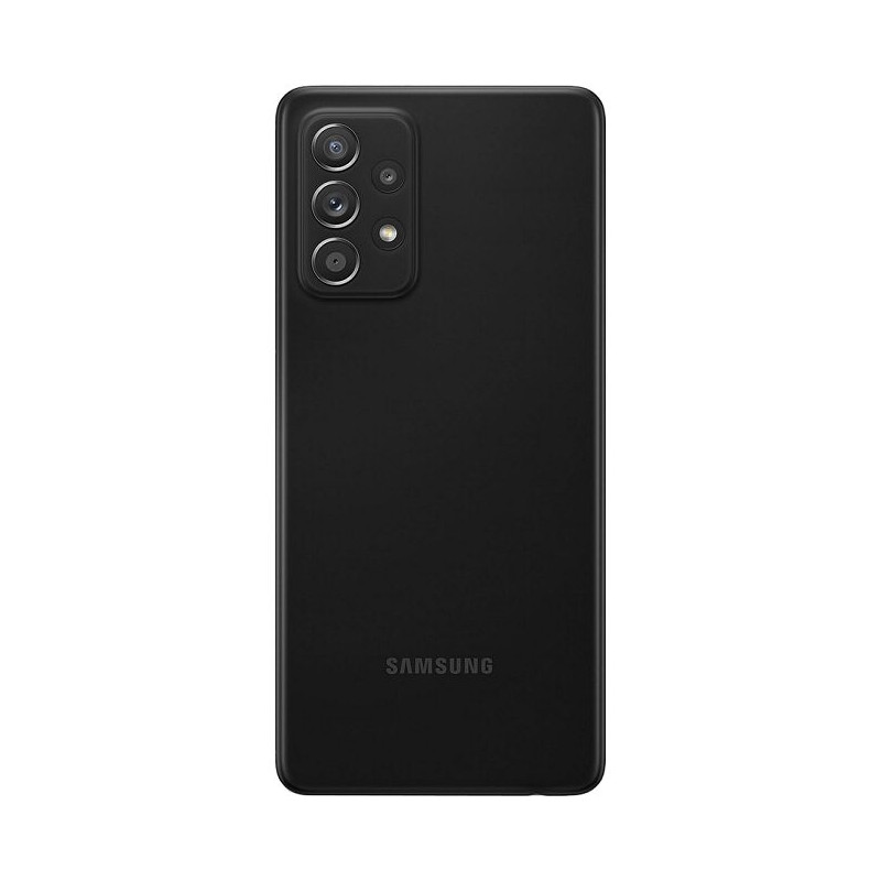 Galaxy A52 4G / 5G (A525 / A526) : Vitre arrière Noire. Original Samsung