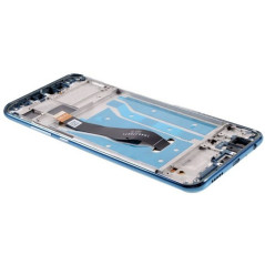 Vitre écran Huawei Y9 2019 châssis bleu