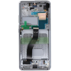 Ecran complet Galaxy S21 Ultra 5G Argent. Officiel Samsung