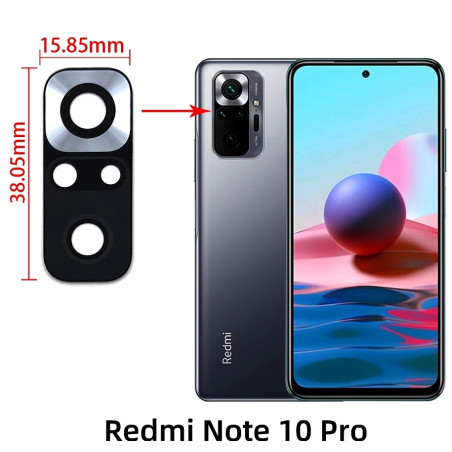 Xiaomi Redmi Note 10 Pro : Lentille appareil photo arrière