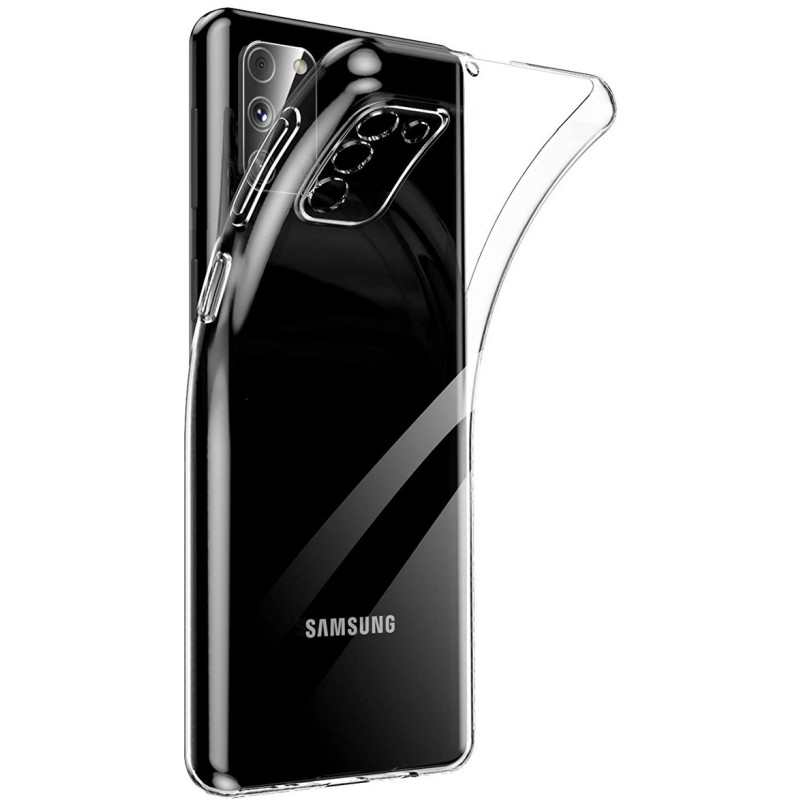 Galaxy A03S (A037) : Coque transparente souple silicone