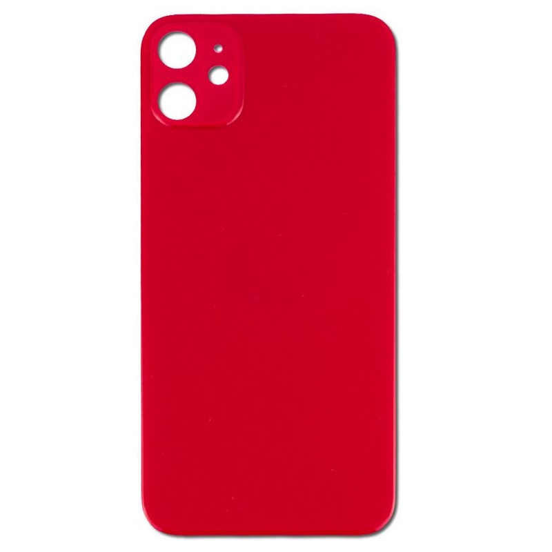 iPhone 11 : Vitre arrière Rouge