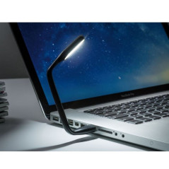 Lampe USB Led Noir, flexible pour PC portable ou Mac