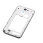 Samsung Galaxy Note 2 : Chassis blanc contour argent arrière