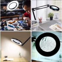 Lampe Loupe éclairage Led avec pince