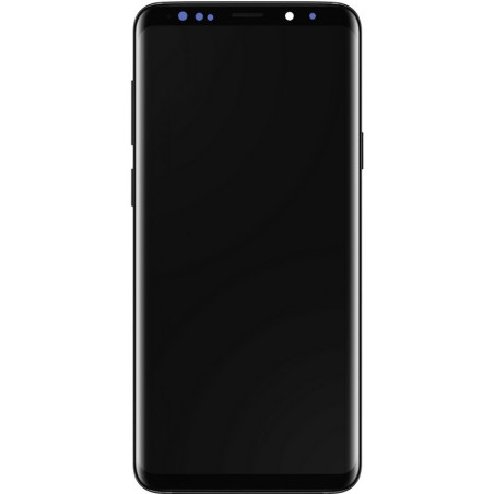 Galaxy S9+ (G965) Noir : Vitre tactile écran Super Amoled. Officiel Samsung reconditionné à neuf