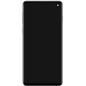 Galaxy S10 (G973) Noir prisme : Vitre tactile écran Amoled châssis. Officiel Samsung