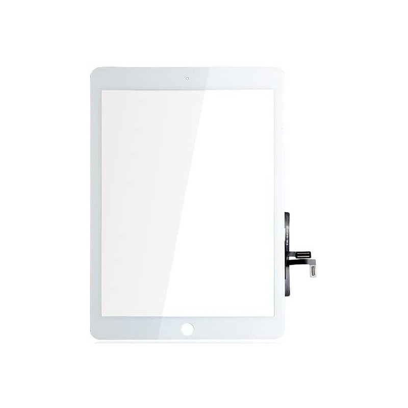 iPad 5 (A1822, A1823)  : Vitre tactile Blanche