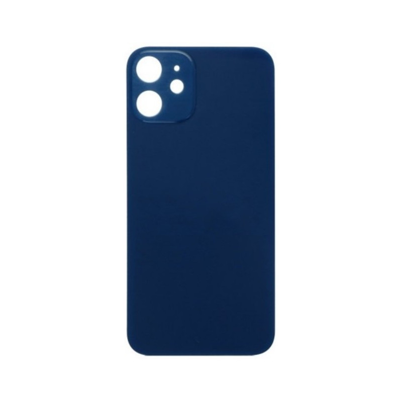 iPhone 12 Mini : Vitre arrière Bleue