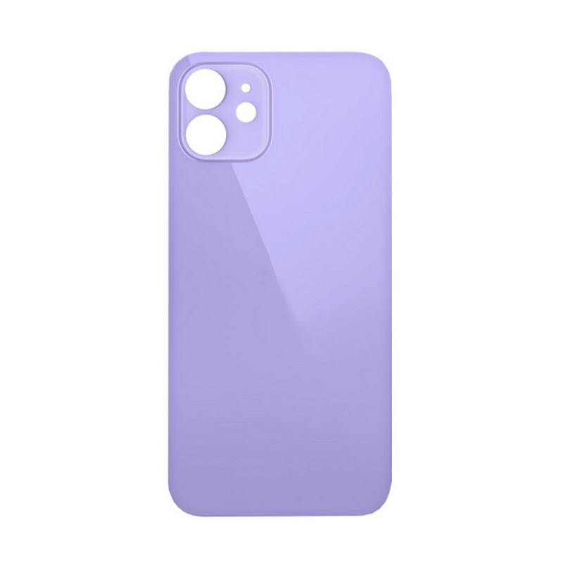 iPhone 12 Mini : Vitre arrière mauve