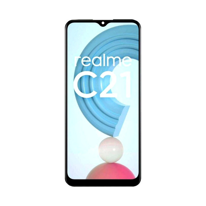 Realme C21 : Vitre tactile écran LCD avec châssis