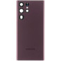 Galaxy S22 Ultra (S908) : Vitre arrière Bordeaux. Officiel Samsung