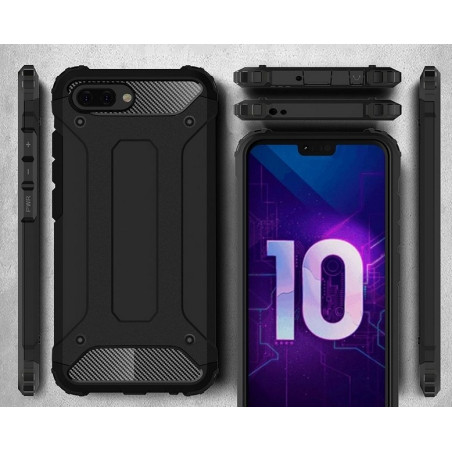 Honor 10 : coque antichoc Defender Noire