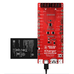 Testeur et chargeur batteries smartphones