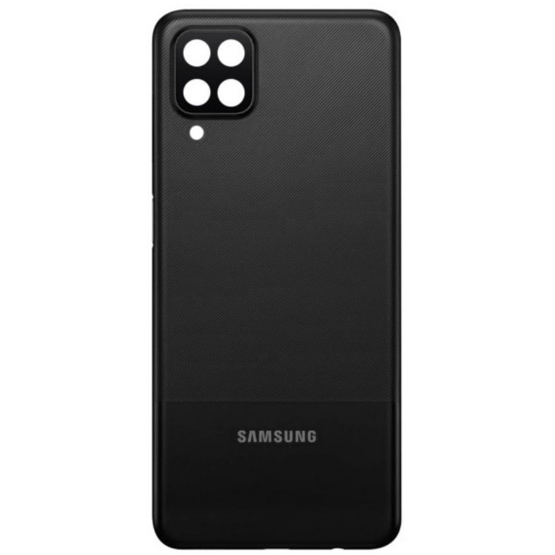 Galaxy A12 (A125 / A127) : Capot arrière Noir. Officiel Samsung