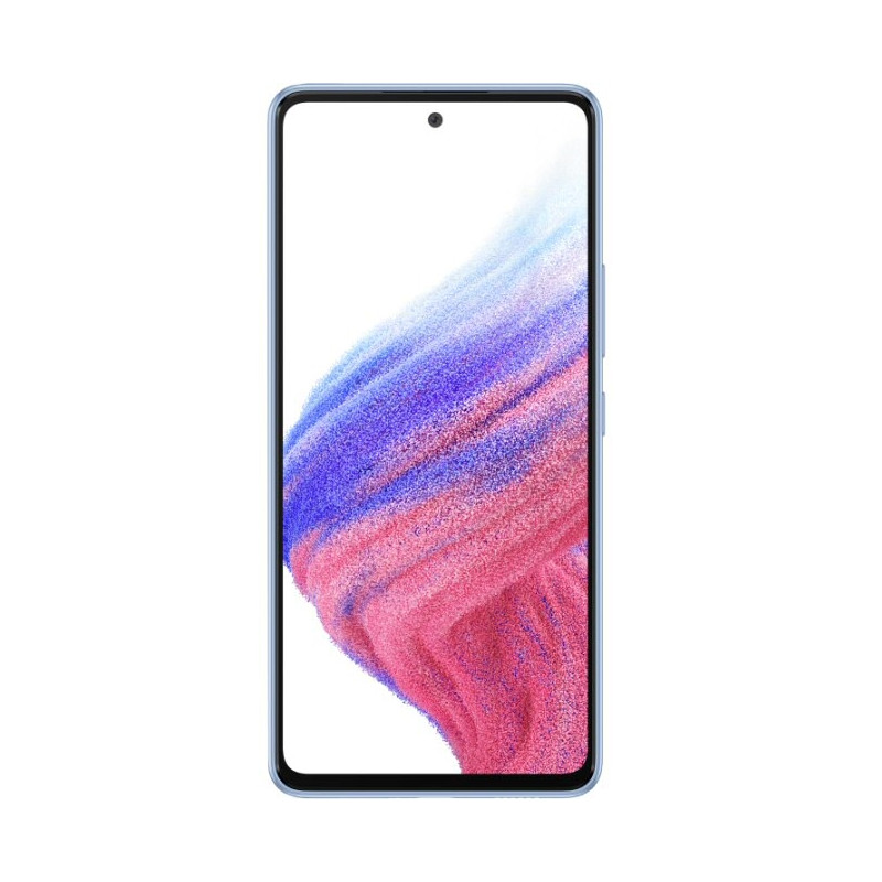 Galaxy A53 5G (A536) Bleu : Vitre tactile écran Super Amoled + châssis. Officiel Samsung