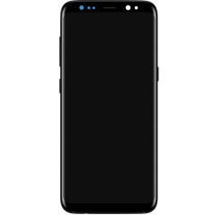 Galaxy S8 Plus (SM-G955F) : Vitre écran Noir Carbone. Officiel Samsung