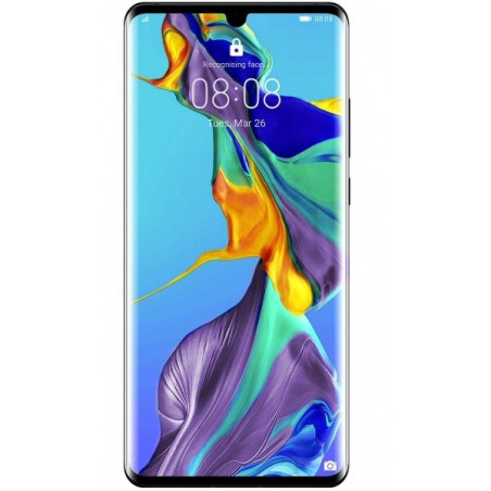 Afficheur complet Oled + châssis P30 Pro noir Origine (ReNew)