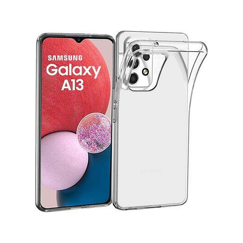 Galaxy A13 4G : Coque silicone TPU transparente Galaxy A13 4G : Coque silicone TPU transparente